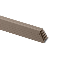 WeatherTech StairEdge Anti-Slip Stair Tread Edge Cover - 35.5" - Tan - 5 Pack-StairEdge is ideal for indoor wood, tile, stone, concrete or metal staircases, whether residential or commercial.