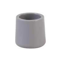 Flash Furniture - Pied de rechange pour chaises pliantes en plastique, gris (LEL3GYCAPS)-Embouts gris protecteurs de plancher