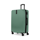 Bugatti Alexandria Collection 30.25" Hardside Spinner Luggage – Iceberg Green-Made of lightweight and resistant Polycarbonate composite and ABS blend