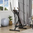 Soozier Gazelle Glider Air Walker Exercise Machine Elliptical Trainer with Four Resistance Levels-Four resistance levels, giving you a personalized workout 