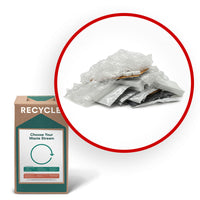 TerraCycle Shipping Materials - Zero Waste Box - Small-Recycle any empty plastic shipping material used for packing and transport materials including: bubble roll, Deflated Air Cushions, Plastic Tape Dispensers, Siliconized Paper Label Backing, Packing Foam, Siliconized Pet Label Backing, Stretch Wrap.
