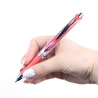Pentel EnerGel Liquid Gel Refillable Grip Pen - Retractable - 0.7mm - Coral Pink-Coral Pink with metal accents