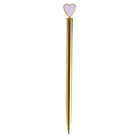 Pep Rally Metal Ballpoint Pen - 1.0 mm - Black-1.0 mm ballpoint tip for smooth writing