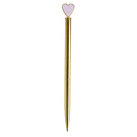 Pep Rally - Stylo à bille en métal - 1.0 mm - Noir-Pointe de stylo à bille de 1 mm pour une écriture lisse
