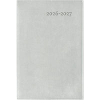 W.Maxwell 2026-27 Gama Weekly Planner - 6.25" W x 9" H - Grey-August 2026 to July 2027