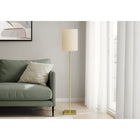 Monarch Specialties - Luminaire - 62 po H Lampadaire - Métal En Laiton - Abat-Jour Ivoire / Crème - Contemporain-Une chaîne de traction pratique pour un mécanisme d'allumage et d'extinction facile permet d'accueillir une seule ampoule jusqu'à 100 W (non incluse) pour éclairer facilement un espace et créer une ambiance accueillante