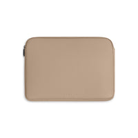 Bugatti Opera 13" Padded Laptop Sleeve - Latte-Made of synthetic leather