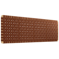 Modway - Sparta Montage mural en tissage Cuir végane Tête de lit King, Brun naturel-Tête de lit King size seulement