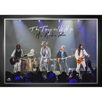 The Tragically Hip Man Machine Poem Textured Print - Framed Print - 31" x 22"-Premium music memorabilia