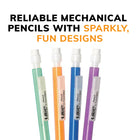 BIC Extra-Sparkle Mechanical Pencils - 0.7mm - 24 Pack-0.7mm pencils feature shimmery, metallic barrels in fun colours