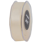 JAM Paper Double Faced Satin Ribbon - 7/8" W x 25 yd. - Ivory-This is the perfect ribbon for adding a colourful touch to gift wrapping, DIY projects, arts & crafts, and so much more!