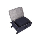 Bugatti Amsterdam 2-Piece Softside Luggage Set - Navy-Built-in AirTagTM Holder to keep track of your luggage