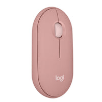 Logitech Pebble Mouse 2 M350s Slim Bluetooth Wireless Mouse - Portable - Lightweight - Customizable Button - Rose-Defy Boring: With a slim design, multiple colours and smarter tech, this Bluetooth mouse from the Pebble 2 Collection lets you express your vibe and make your statement

