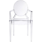 Modway Casper Dining Armchair - Clear-7