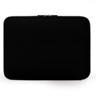 Vangoddy Neoprene 12" Laptop Protective Sleeve Case with Extra Pocket - Black-External Dimension 12.25 Inches by 10 Inches