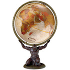 Replogle Atlas 12" Bronze Metallic Ocean Desk Globe - English-Durable resin stand