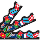 TREND enterprises World Flags Terrific Trimmers-Layer patterns on solids, sparkles, or metallics for extra WOW!