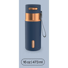 Contigo - Bouteille d’eau en plastique DualSip avec couvercle à double sens et courroie de transport, 828 ml (28 oz)-Fabriqué à partir de tritan : Matériaux durables sans BPA