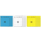 Hygloss Blank Bingo Cards- Assorted Colours - 7-1/2" x 8-3/4" - 36 Pack-These cards are perfect for customizing this traditional game into your own educational resource.