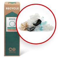 TerraCycle - Emballage en plastique - Zero Waste Box- Moyenne-Veuillez nous envoyer tout emballage en plastique souple ou rigide.