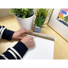 Enveloppes Stayflats - 9 po L x 11,5 po l - Blanc - Paquet de 100 enveloppes-Couleur : Blanc