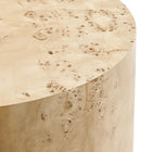 Modway Cosmos 35" Round Burl Wood Coffee Table - Natural Burl-7