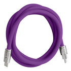 Helix - Câble USB-C en silicone GripCord 4 pieds - Violet-Concu Pour Etre Flexible, Fabrique Pour Durer
