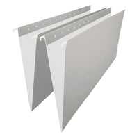 Staples Grey Hanging File Folders - Letter Size - 25 Pack-Accommodates letter-sized documents