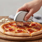 Minimal Stainless Steel Pizza Cutter-A must-have kitchen gadget for any pizza lover!
