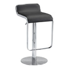 Zuo Equino Barstool - Black-Ergonomic and supportive footrest