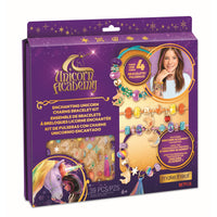 Make It Real Unicorn Academy Enchanted Charm Bracelet Kit-Makes 4 cord bracelets