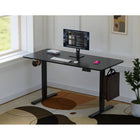 Uplite Dual Motor Electric Sit Stand Desk Frame - Black-Built- in Type C Charging allows you to charge devices directly from the desk.
