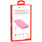 Helix 10,000 mAh Power Bank - Pink-Dual USB-A Ports