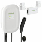 Emporia Classic Level 2 40A NEMA Plug NACS/TESLA EV Charger and Vue 3 2-Phase Load Management Bundle - White-Powersmart load management automatically adjusts ev charging rate to keep total electrical usage within system limits while allowing the sum of breakers to exceed panel service rating for optimized energy distribution