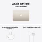 Apple MacBook Air 15" - M5 - 10-core CPU - 512 GB SSD - 16 GB Unified Memory - Starlight-9