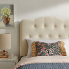 Modway Annabel Premium Linen Blend Twin Headboard - Linen-7 Adjustable Mount Positions