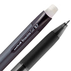 uni-ball Erasable Gel Retractable Pens - 0.7mm - Black- 12 Pack-Ink Color: Black
