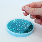 Art 101 - Kit de dessous de verre à paillettes en résine-Personnalisez avec une variété d'options de paillettes
