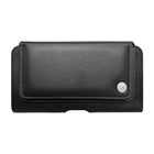 AXS - Pochette Téléphone Universelle en Cuir avec Clip Ceinture - Large-Fermeture magnétique