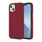 AXS PROTech Dual-Layered Anti-Shock Case with Military-Grade Durability for Apple iPhone 13 - Burgundy-Shock resistant