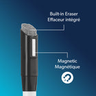 Quartet - Marqueurs effaçables à sec DryGuard, pointe fine, noir, Paquet de 36-Paquet économique :Ce paquet contient 36 marqueurs noirs. Idéal pour les salles de classes, les bureaux ou tout environnement nécessitant une utilisation fréquente de tableaux blancs