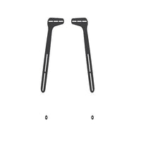 PRIME MOUNTS Universal Sound Bar Bracket (SB321)-Pair of Universal Sound Bar Brackets