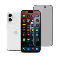 22 Cases Privacy Tempered Glass Screen Protector for iPhone 17-0.3 mm thickness