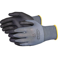 Superior Glove Works Ltd. Dexterity Palm Coated Gloves, Medium/8, Foam Pvc Coating, 13 Gauge, Nylon Shell - 12 Pack-Coating Foam PVC