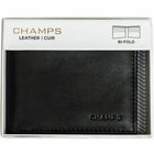 CHAMPS - Portefeuille bi-fold en cuir RFID de la collection classique CHAMPS-2 poches à fente