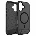 Blu Element Armour Ultra Compatible with MagSafe with Kickstand Case for iPhone 17 - Black-Kickstand for vertical and horizontal viewing 