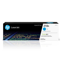 HP 218A Original LaserJet Toner Cartridge - Standard Yield - Cyan-Count on high-quality, reliable printing and save time by avoiding common printing problems: Original HP Toner provides the printing experience crucial for office productivity