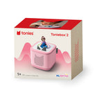 Tonies - Ms. Rachel Mon premier coffret Toniebox 2 - rose nuage-Deux façons de jouer : les enfants peuvent plonger dans leurs histoires et chansons préférées avec une collection toujours grandissante de personnages Tonie, ou ajouter Tonieplay pour découvrir des jeux sans écran et plus encore