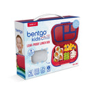 Bentgo Kids Chill Lunch Box - Red-Dimensions: 2"H x 9"D x 6.5"W