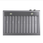 KUCHT KRH360-SS-C 36" 900 CFM Wall Mounted Range Hood with Digital Controls - Stainless Steel-8 in. round ducts vent for better ventilation performance and efficiency